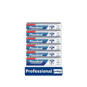 Fixodent 6x40 gr Professional Diş Protez Yapıştırıcı Krem