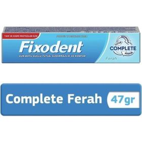 Fixodent 899985 Fixodent Aromasız 47 g Diş Protez Yapıştırıcı