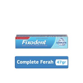 Fixodent Complete 47 gr x 3 Ferah Diş Protez Yapıştırıcı Krem