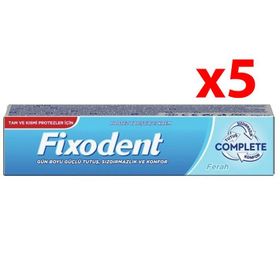 Fixodent Complete 5x47 gr Ferah Diş Protez Yapıştırıcı Krem