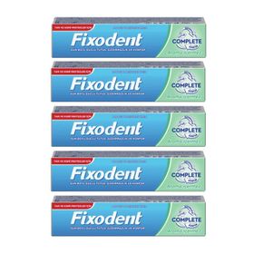 Fixodent Complete 5x47 gr Ferah Diş Protez Yapıştırıcı Krem