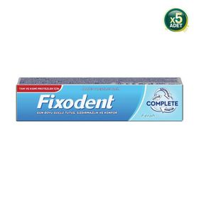 Fixodent Complete 5x47 gr Ferah Diş Protez Yapıştırıcı Krem