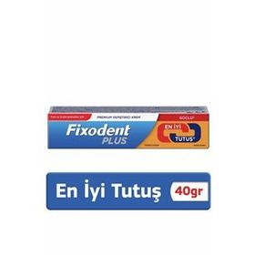 Fixodent Plus 40 g Protez Diş Yapıştırıcısı Güçlü En İyi Tutuş