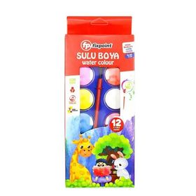 Fixpoint 12 Renk P-5341 Küçük Boy Sulu Boya