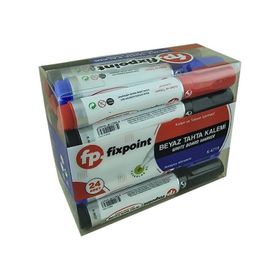 Fixpoint K-4719 24'lü Beyaz Tahta Kalemi