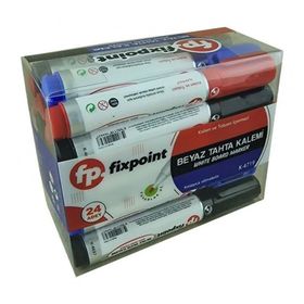 Fixpoint K-4719 24'lü Beyaz Tahta Kalemi