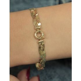 Fiyonk Kuyumculuk 14 Ayar 18 cm Altın İtalyan Örgü Bileklik