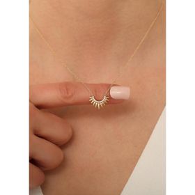 Fiyonk Kuyumculuk 14 Ayar 43,55 gr Altın Sunshine Kolye