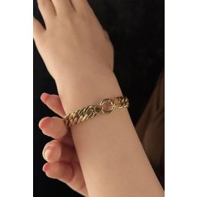 Fiyonk Kuyumculuk 14 Ayar Altın Örme Gurmet Bileklik