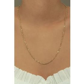 Fiyonk Kuyumculuk 2.10 mm 14 Ayar Altın Singapur Zincir