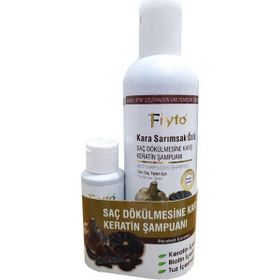 Fiyto 500 ml Kara Sarımsak Özlü Şampuan+75 ml Saç Serumu