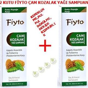 Fiyto Çam Kozaklaklı 2x200 ml Saç ve Vücut Şampuanı