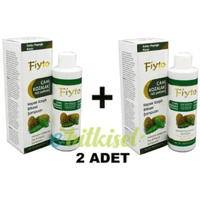 Fiyto Çam Kozalak Yağı Kepeğe Karşı Etkili 2x200 ml Şampuan