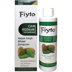 Fiyto Kepeğe Karşı Çam Kozalak Yağı 200 ml Saç Vücut Şampuanı