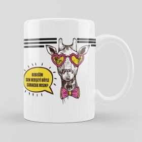 Fizello Giraffe Kupa Bardak