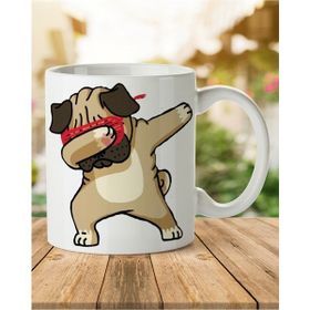 Fizello Pug Puppy Kupa Bardak