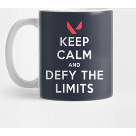 Fizello Valorant Keep Calm And Defy The Limits Kupa Bardak