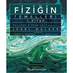 Fiziğin Temelleri 1. Kitap İçin Öğrenci Çözüm Kitabı - Jearl Walker David Halliday Robert Resnick