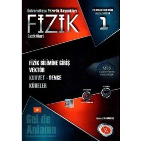 Fizik Fasikülleri 1 Fizik Bilimine Giriş Vektör Kuvvet Denge Küreler-Karaağaç Yayınları