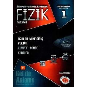 Fizik Fasikülleri 1 Fizik Bilimine Giriş Vektör Kuvvet Denge Küreler-Karaağaç Yayınları