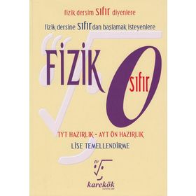 Fizik Sıfır Konu Anlatımı Karekök Yayınları