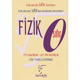 Fizik Sıfır Konu Anlatımı Karekök Yayınları