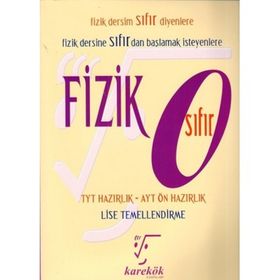 Fizik Sıfır Konu Anlatımı Karekök Yayınları