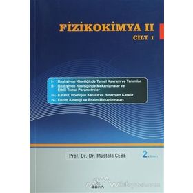 Fizikokimya 1 Cilt 2 - Mustafa Cebe