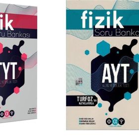 Fiziksel Alan Yayınları TYT AYT Fizik Soru Bankası Seti Yeni 2020