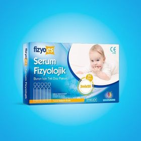 Fizyo 20 Flakon Fizyolojik Serum