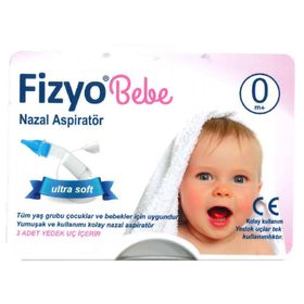 Fizyo Bebe 10 Adet Nazal Aspiratör Yedek Uç