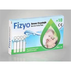 Fizyo Fizyolojik Flakon 5 ml 10 Adet Serum