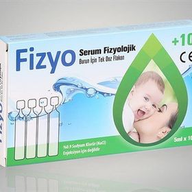 Fizyo Fizyolojik Flakon 5 ml 10 Adet Serum