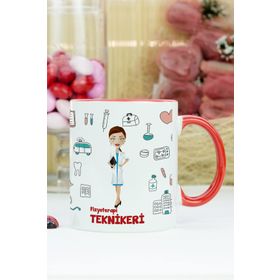 Fizyoterapi Teknikeri-Kırmızı Kupa Bardak