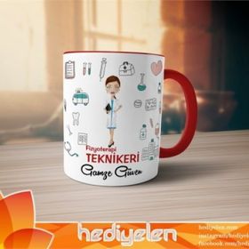 Fizyoterapi Teknikeri-Kırmızı Kupa Bardak