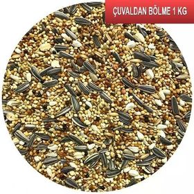 Fizzy 1 kg Çuvaldan Bölme Paraket Küçük Papağan Kuş Yemi