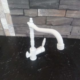FKN FKN030835020 Rustik Beyaz Altın Arıtmalı Eviye Bataryası