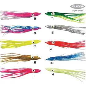 Fladen Ahtapot 10P - 6 12 cm Suni Yem