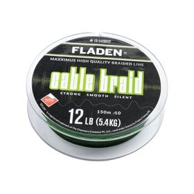 Fladen Maxximus 0.16 mm Cable Braid 150 mt Yeşil Olta Misinası