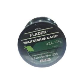 Fladen Maxximus Carp 0,40 mm 1200 mt Yeşil Misina