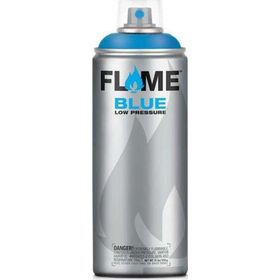 Flame 1004 Blue 400 ml Fluorescent Pink Sprey Boya