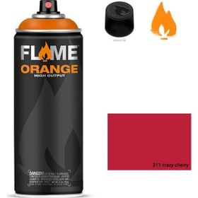 Flame 5700037 N:311 Crazy Cherry Orange 400 ml Sprey Boya