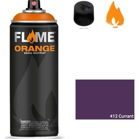 Flame 5718958 N:412 Currant Orange 400 ml Sprey Boya
