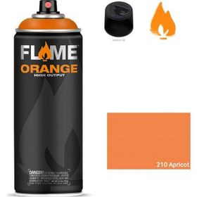 Flame 5718960 N:210 Apricot Orange 400 ml Sprey Boya