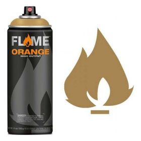 Flame 704 Orange 400 ml Beige Brown Sprey Boya