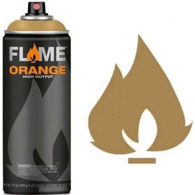 Flame 704 Orange 400 ml Beige Brown Sprey Boya