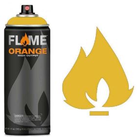 Flame FO-621 Orange 400 ml Mustard Middle Sprey Boya