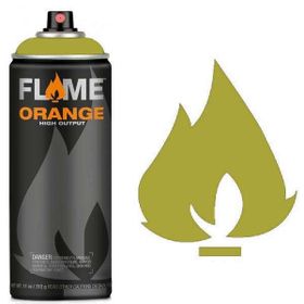 Flame FO-639 Orange 400 ml Pear Sprey Boya