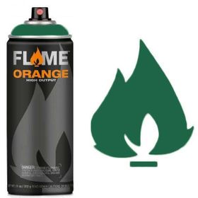 Flame FO-675 Orange 400 ml Emerald Green Sprey Boya