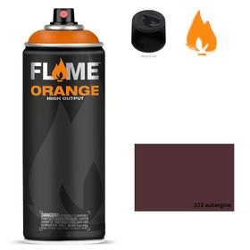 Flame FO322 Aubergine 400 ml Sprey Boya
